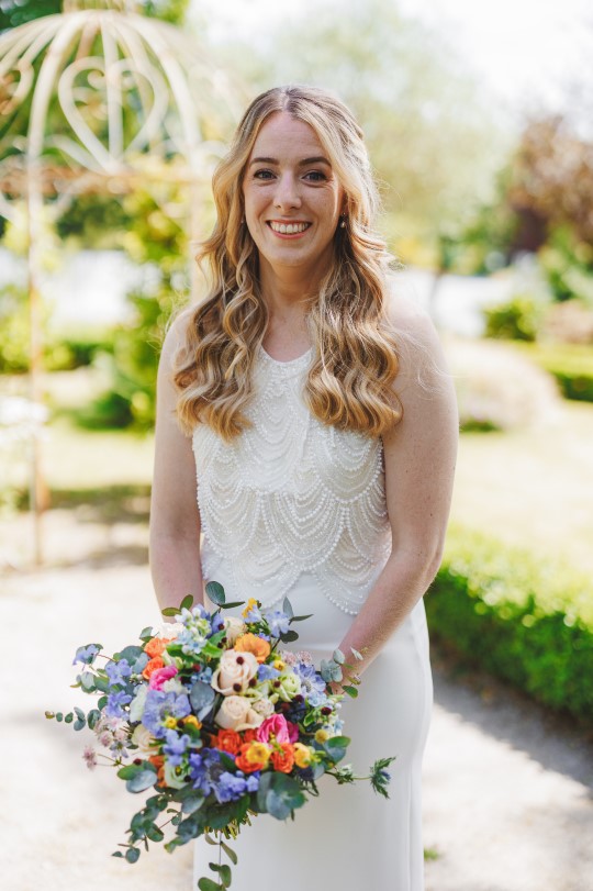 Colourful Bridal Bouquet, rainbow bridal bouquet 